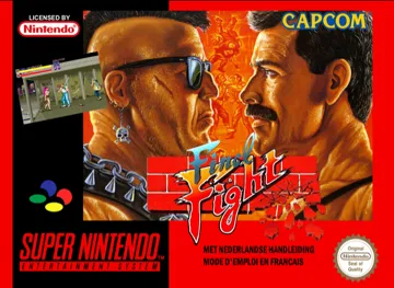 Final Fight (Europe) box cover front